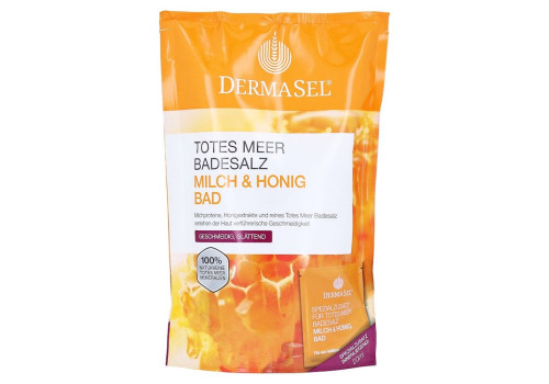 DERMASEL Totes Meer Badesalz+Milch&Honig SPA – PZN 7388645 (PZN 7388645)