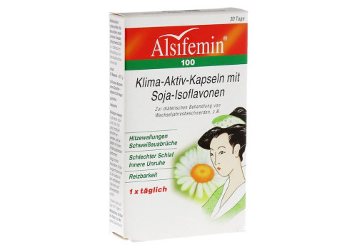 ALSIFEMIN 100 Klima-Aktiv m.Soja 1x1 Kapseln – PZN 1927650 (PZN 1927650)