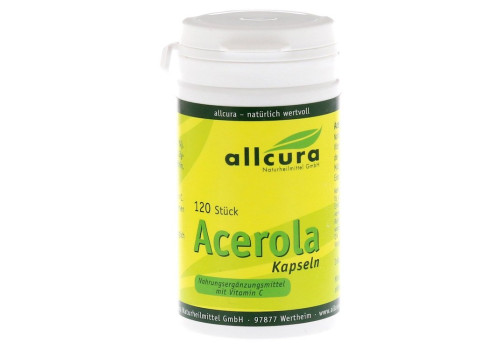 ACEROLA KAPSELN natürl.Vitamin C – PZN 3994900 (PZN 3994900)