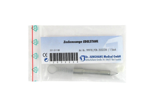 ZECKENZANGE Edelstahl rostfrei – PZN 2032228 (PZN 2032228)