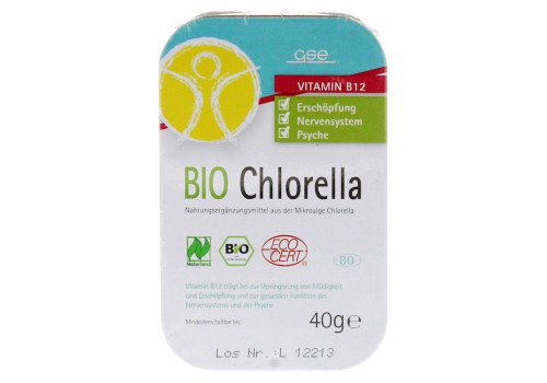 CHLORELLA 500 mg Bio Naturland Tabletten – PZN 5386004 (PZN 5386004)