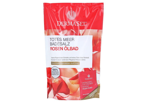 DERMASEL Totes Meer Badesalz+Rose SPA – PZN 7388639 (PZN 7388639)