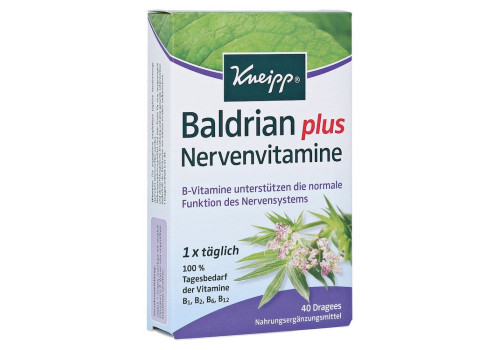 KNEIPP Baldrian plus Nervenvitamine Dragees – PZN 7798751 (PZN 7798751)