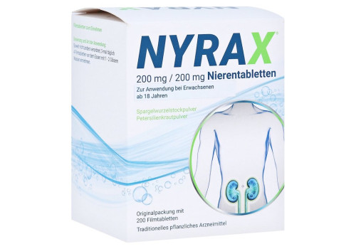 NYRAX 200mg/200mg Nierentabletten – PZN 15269908 (PZN 15269908)