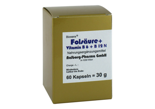 FOLSÄURE+VITAMIN B6+B12 Komplex N Kapseln – PZN 12569001 (PZN 12569001)