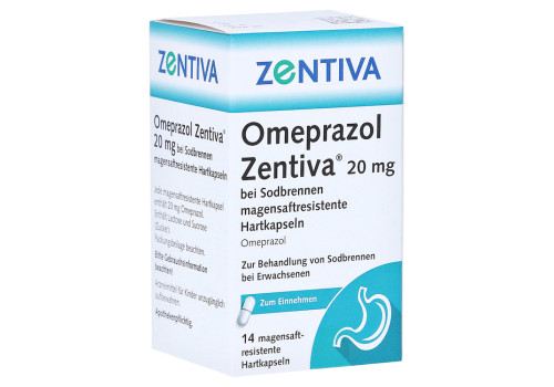 Omeprazol Zentiva 20mg bei Sodbrennen – PZN 10541926 (PZN 10541926)