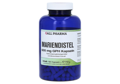 Mariendistel 500 mg GPH Kapseln – PZN 5530300 (PZN 5530300)