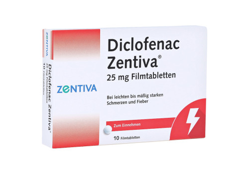 Diclofenac Zentiva 25mg – PZN 10273621 (PZN 10273621)