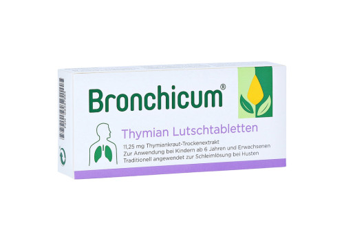 BRONCHICUM Thymian Lutschtabletten – PZN 9287865 (PZN 9287865)