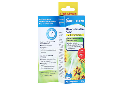 Klosterfrau Hämorrhoidensalbe – PZN 10027158 (PZN 10027158)