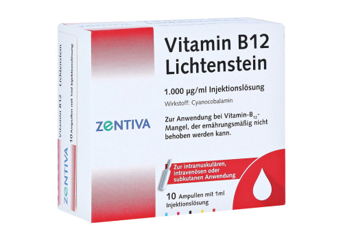 Vitamin B12 1.000 µg Lichtenstein Ampullen – PZN 6174296 (PZN 6174296)