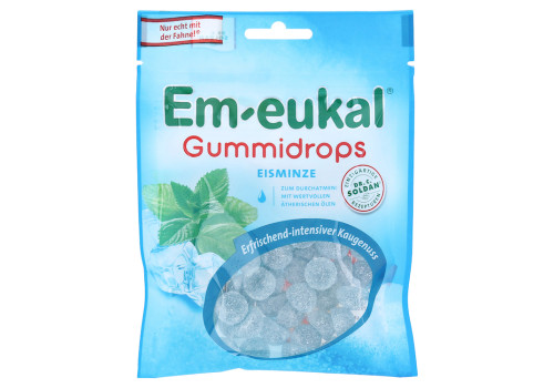 EM EUKAL Gummidrops Eisminze zuckerhaltig – PZN 6052423 (PZN 6052423)