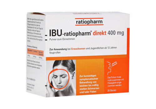 IBU-ratiopharm direkt 400mg – PZN 11722423 (PZN 11722423)