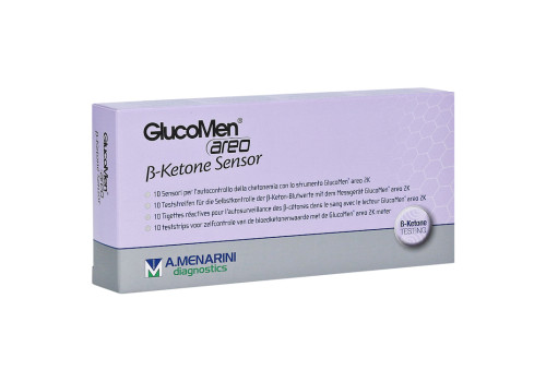 GLUCOMEN areo 2K ß-Ketone Sensor Teststreifen – PZN 13710424 (PZN 13710424)