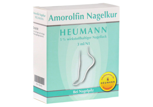 Amorolfin Nagelkur Heumann 5% wirkstoffhaltiger Nagellack – PZN 9296195 (PZN 9296195)