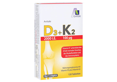 Vitamin D3+K2 2000 I.E. – PZN 15205937 (PZN 15205937)