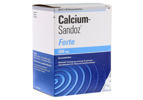 Calcium-Sandoz Forte 500mg – PZN 169650 (PZN 169650)