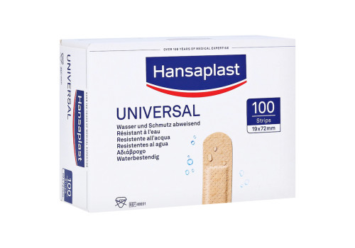 HANSAPLAST Universal Strips waterres.19x72 mm – PZN 1215292 (PZN 1215292)