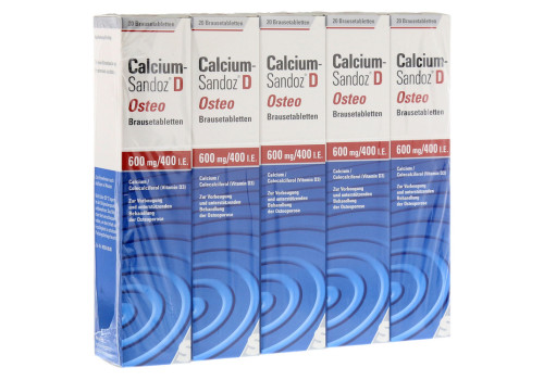 CALCIUM SANDOZ D Osteo Brausetabletten – PZN 2340160 (PZN 2340160)