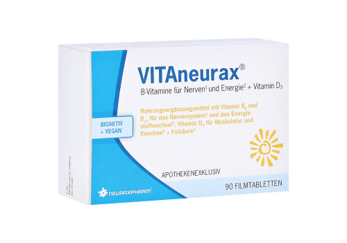 VITANEURAX B-Vitamine+D3 Filmtabletten – PZN 12376615 (PZN 12376615)