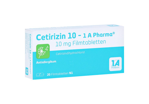 Cetirizin 10-1A Pharma – PZN 3823570 (PZN 3823570)