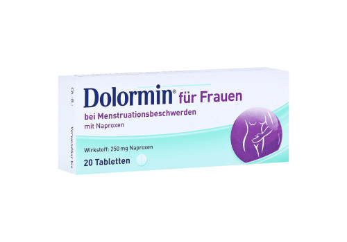 Dolormin für Frauen mit Naproxen – PZN 2434091 (PZN 2434091)