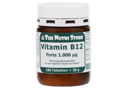 VITAMIN B12 1000 µg Forte Tabletten – PZN 12465939 (PZN 12465939)