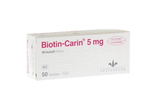 Biotin-Carin 5mg – PZN 3063047 (PZN 3063047)