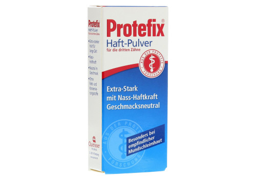 Protefix Haft-Pulver für dritte Zähne – PZN 1381004 (PZN 1381004)