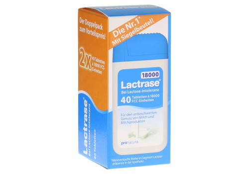 Lactrase 18.000 FCC Tabletten im Spender Doppelpack – PZN 11165974 (PZN 11165974)