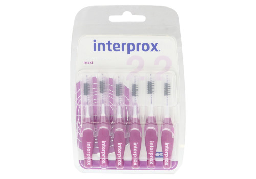 INTERPROX reg maxi lila Interdentalbürste Blister – PZN 9043347 (PZN 9043347)