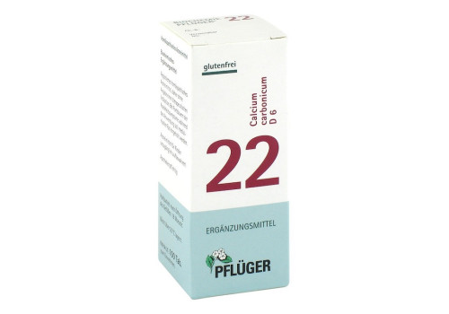 BIOCHEMIE Pflüger 22 Calcium carbonicum D 6 Tabl. – PZN 6322816 (PZN 6322816)