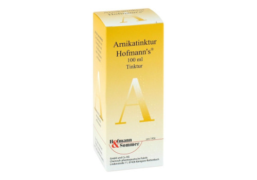 Arnikatinktur Hofmann's – PZN 691180 (PZN 691180)