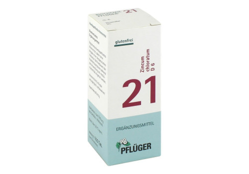 BIOCHEMIE Pflüger 21 Zincum chloratum D 6 Tabl. – PZN 6322733 (PZN 6322733)