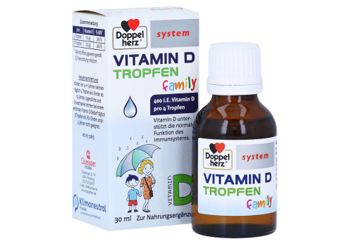 DOPPELHERZ Vitamin D Tropfen family system – PZN 16661637 (PZN 16661637)