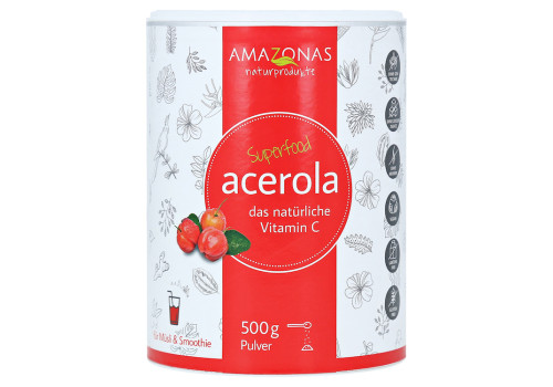 ACEROLA 100% natürliches Vitamin C Pulver – PZN 1974508 (PZN 1974508)