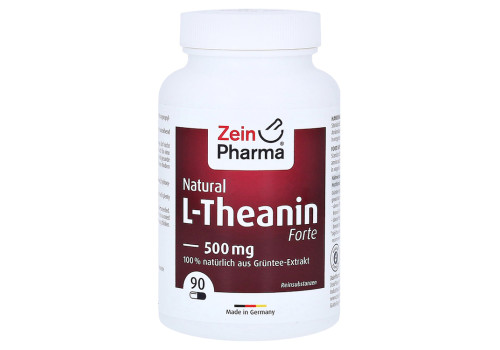 L-THEANIN Natural Forte 500 mg Kapseln ZeinPharma – PZN 13254765 (PZN 13254765)