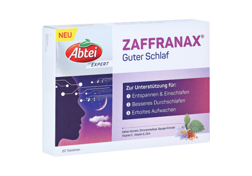 ABTEI EXPERT ZAFFRANAX Guter Schlaf Tabletten – PZN 16356288 (PZN 16356288)