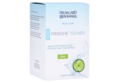 Hildegard Braukmann BODY CARE Lime Frische Tücher – PZN 80000539 (PZN 80000539)