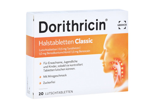 Dorithricin Halstabletten Classic 0,5mg/1,0mg/1,5mg – PZN 7727923 (PZN 7727923)