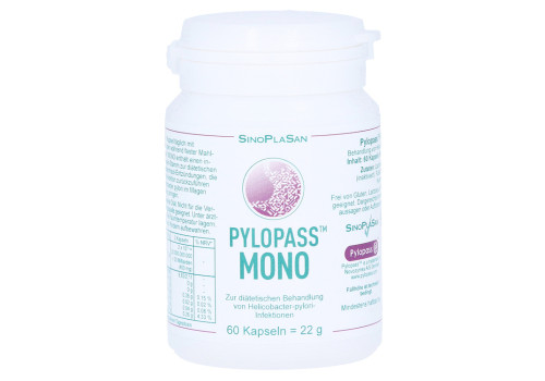 PYLOPASS MONO 200 mg bei Helicobacter pylori Kaps. – PZN 13426930 (PZN 13426930)