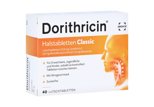 Dorithricin Halstabletten Classic 0,5mg/1,0mg/1,5mg – PZN 7727946 (PZN 7727946)