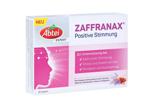 ABTEI EXPERT ZAFFRANAX Positive Stimmung Kapseln – PZN 16356294 (PZN 16356294)