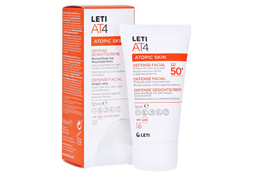 LETI AT4 Defense SPF 50+ Gesichtscreme – PZN 13898505 (PZN 13898505)