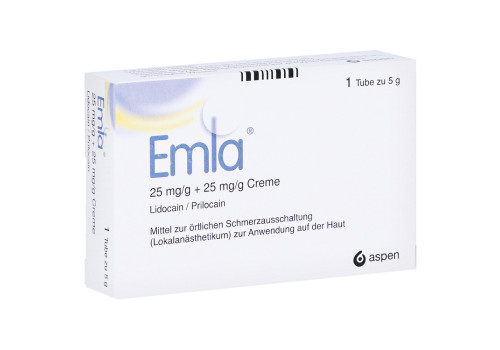 EMLA 25mg/g + 25mg/g – PZN 13231250 (PZN 13231250)