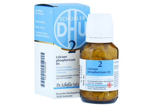 BIOCHEMIE DHU 2 Calcium phosphoricum D 3 Tabletten – PZN 2580438 (PZN 2580438)