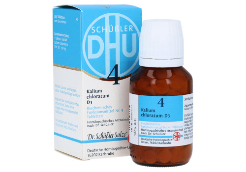 BIOCHEMIE DHU 4 Kalium chloratum D 3 Tabletten – PZN 2580527 (PZN 2580527)