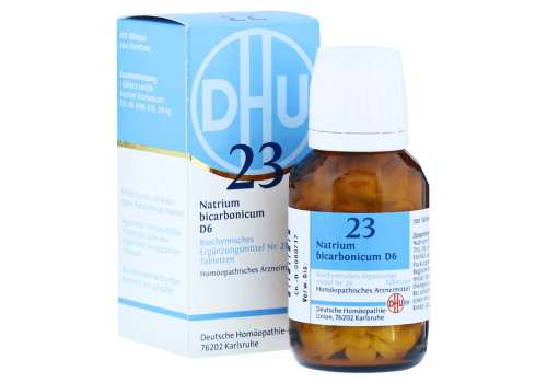 BIOCHEMIE DHU 23 Natrium bicarbonicum D 6 Tabl. – PZN 2581745 (PZN 2581745)