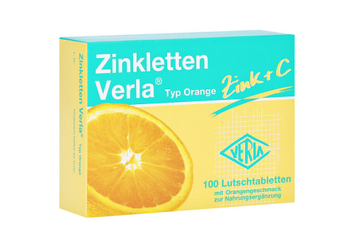 Zinkletten Verla Orange Lutschtabletten – PZN 9704820 (PZN 9704820)