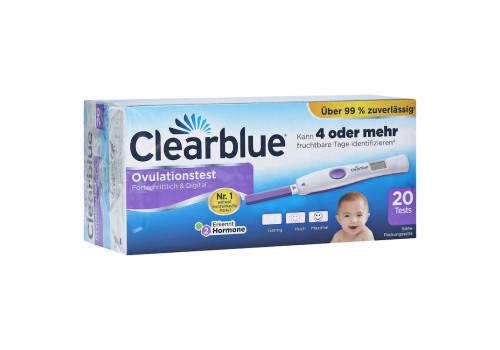 Clearblue Ovulationstest Fortschrittlich & Digital – PZN 13827787 (PZN 13827787)